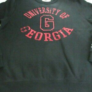 COPY - Starter Georgia Bulldogs NCAA College Vault Crew Neck Sweatshirt L/XL NWT